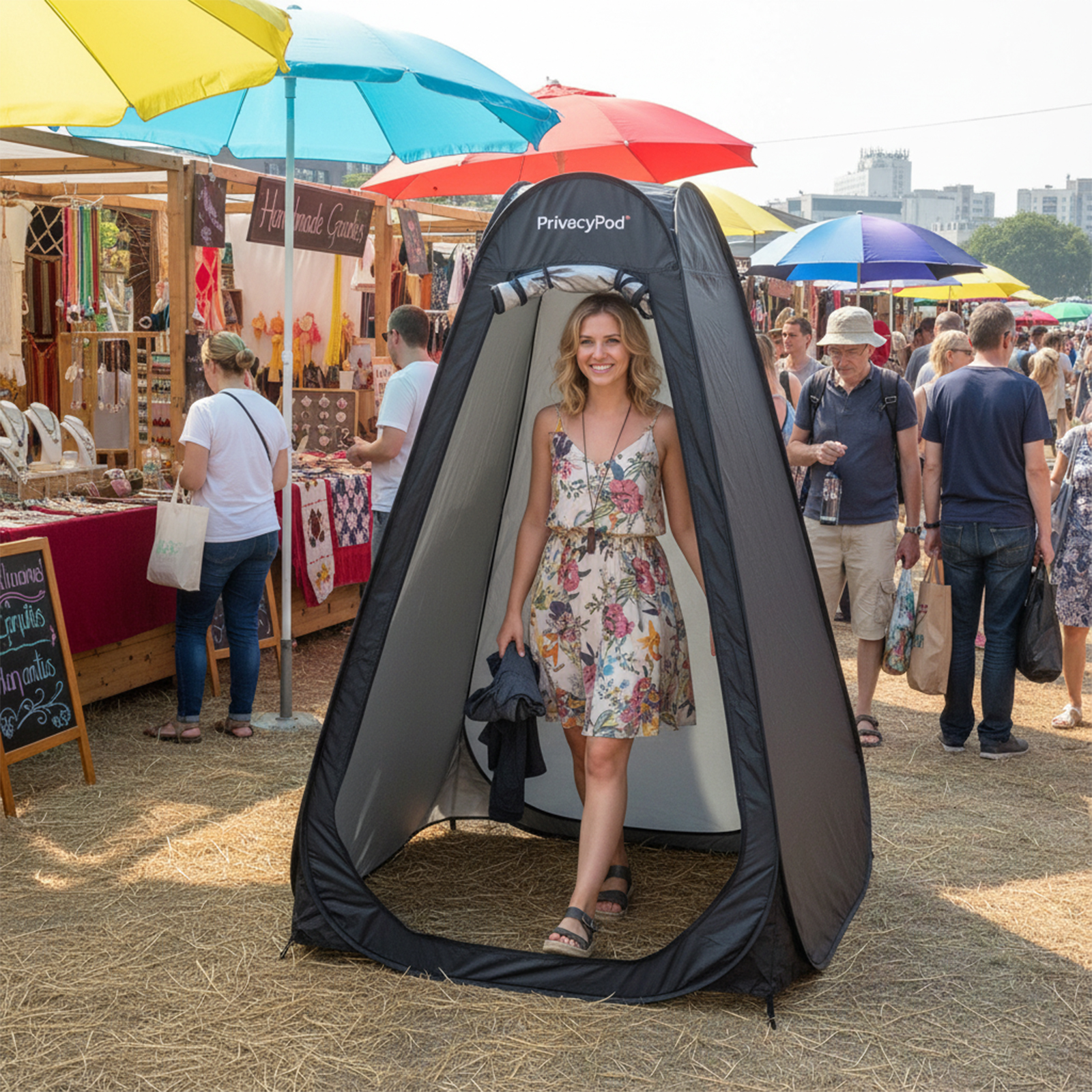 Outdoor Camping House - Portable Pop-Up Privacy Tent Outdoor Shower
