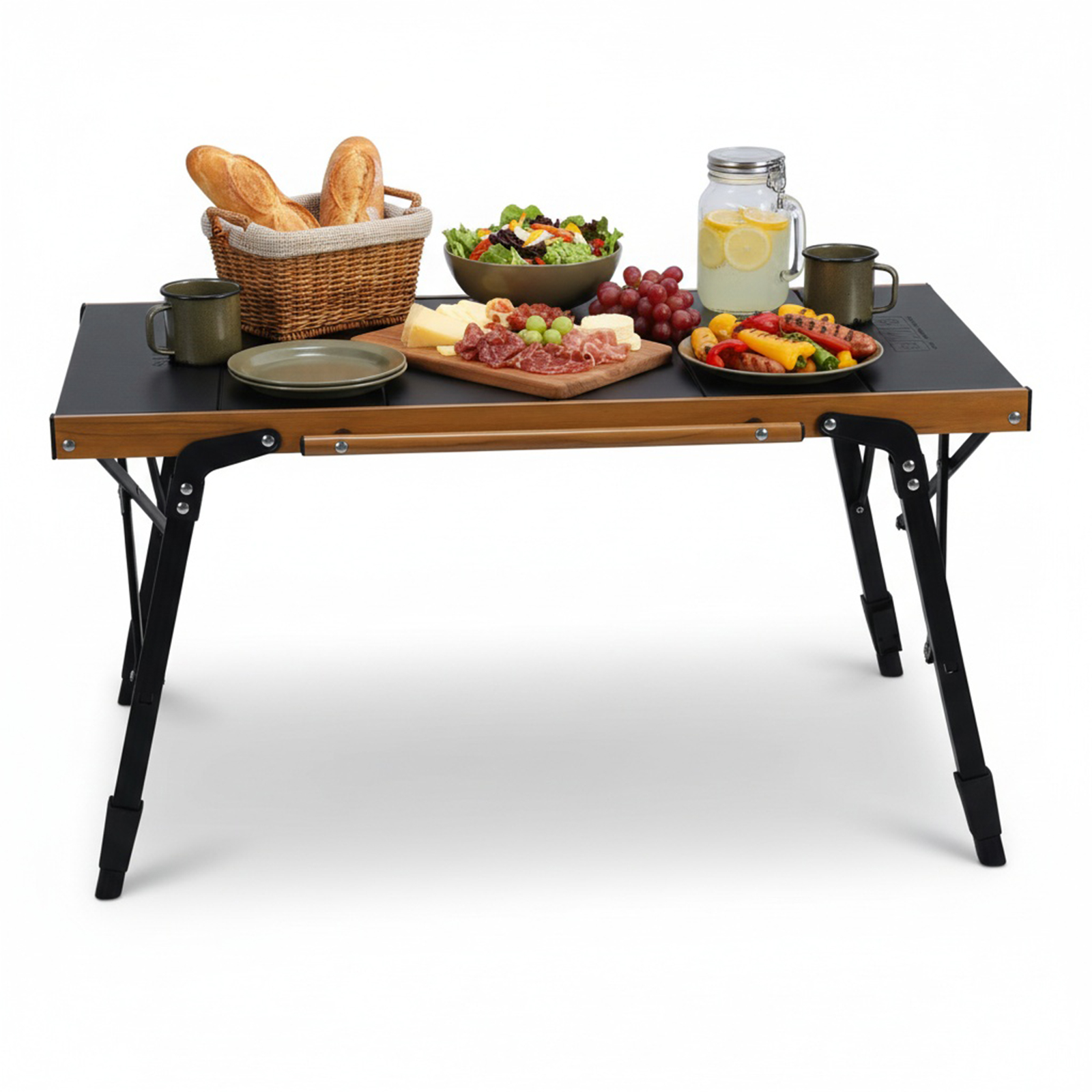 Outdoor Camping Cooking Table - Portable Camping Table with Storage Bag