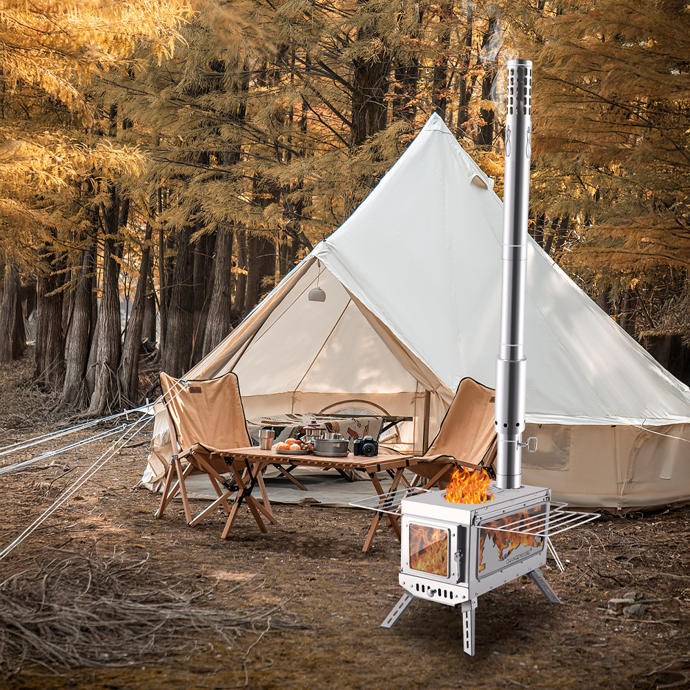 Outdoor Camping Fireplace - CHANGE MOORE Portable Camping accessories Tent