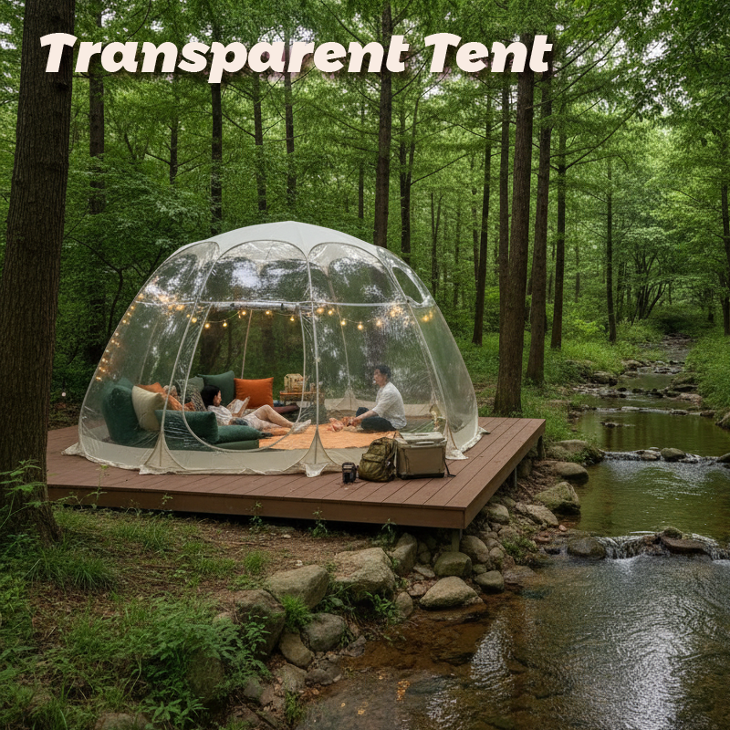 Outdoor Camping House - Large Instant Pop-Up Bubble Tent Weatherproof