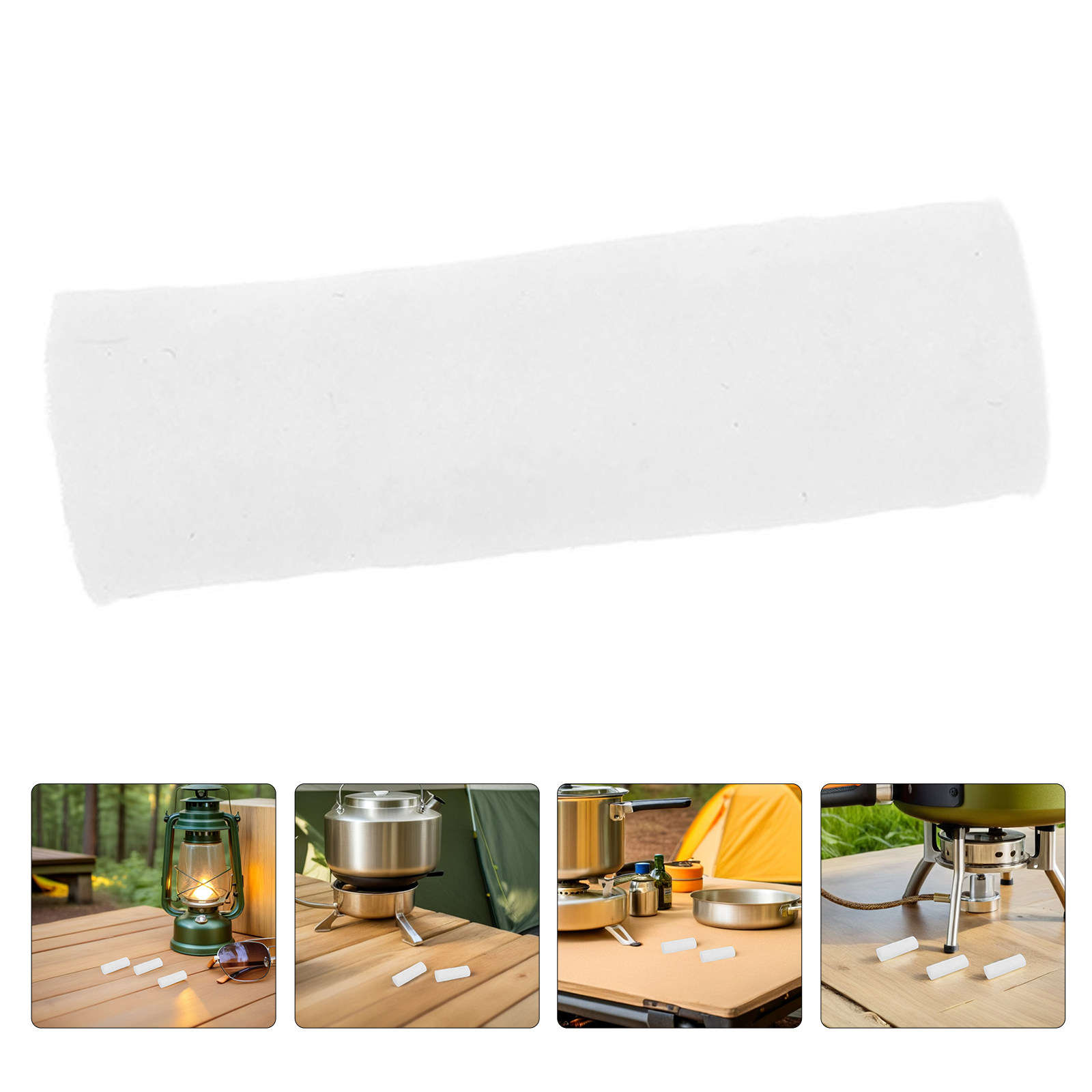 Outdoor Camping Fireplace - 30Pcs Camping Fire Starter Cotton Sticks