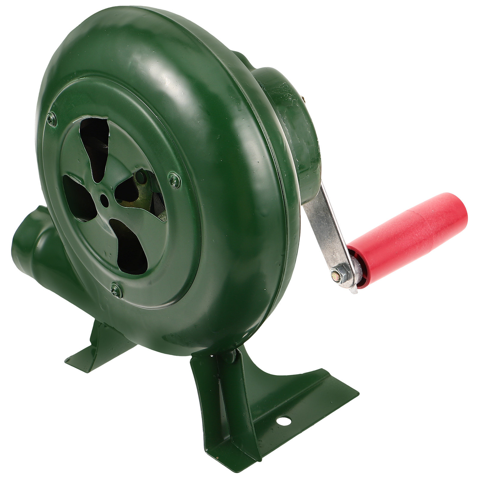 Outdoor Camping Fireplace - Portable Hand Crank Bbq Fan Made