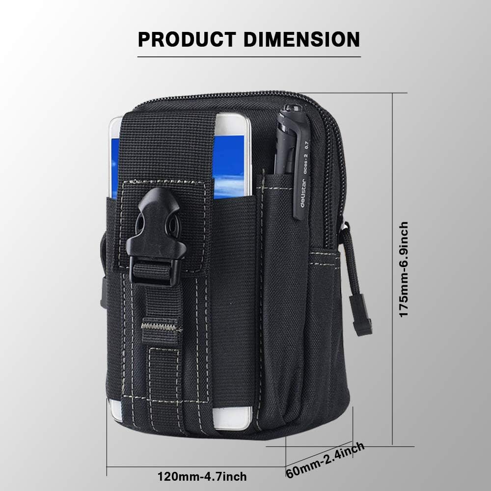 Tactical Molle Belt Pouch Mili - Outdoor Camping Bag recensione e prezzo