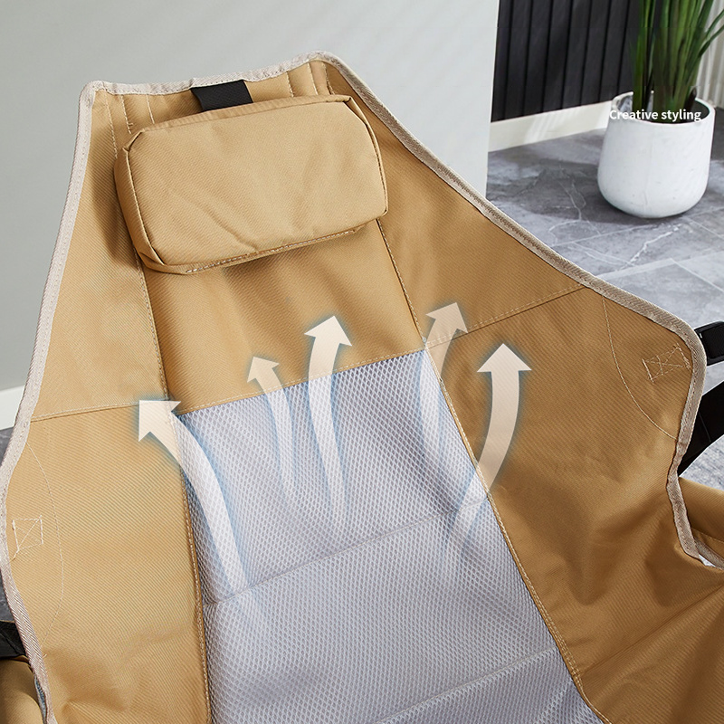 Portable Camping Moon-Shaped H - Outdoor Camping Rocking Chair recensione e prezzo