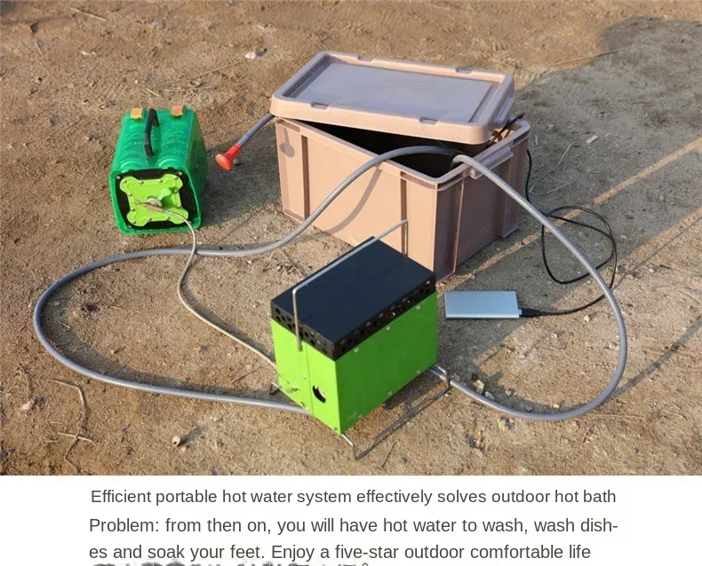 BRS-93 BRS-93A New Outdoor Cam - Outdoor Camping Hot Water Shower recensione e prezzo