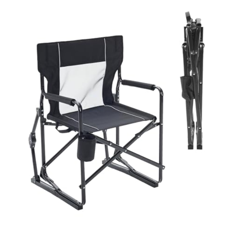 Folding Rocking Chair for Outd - Outdoor Camping Rocking Chair recensione e prezzo