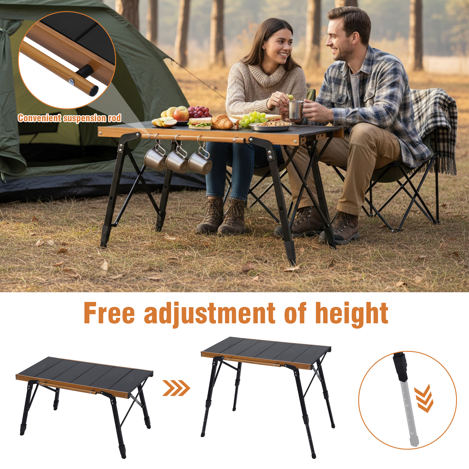 IGT Unit Combination Table wit - Outdoor Camping Cooking Table recensione e prezzo
