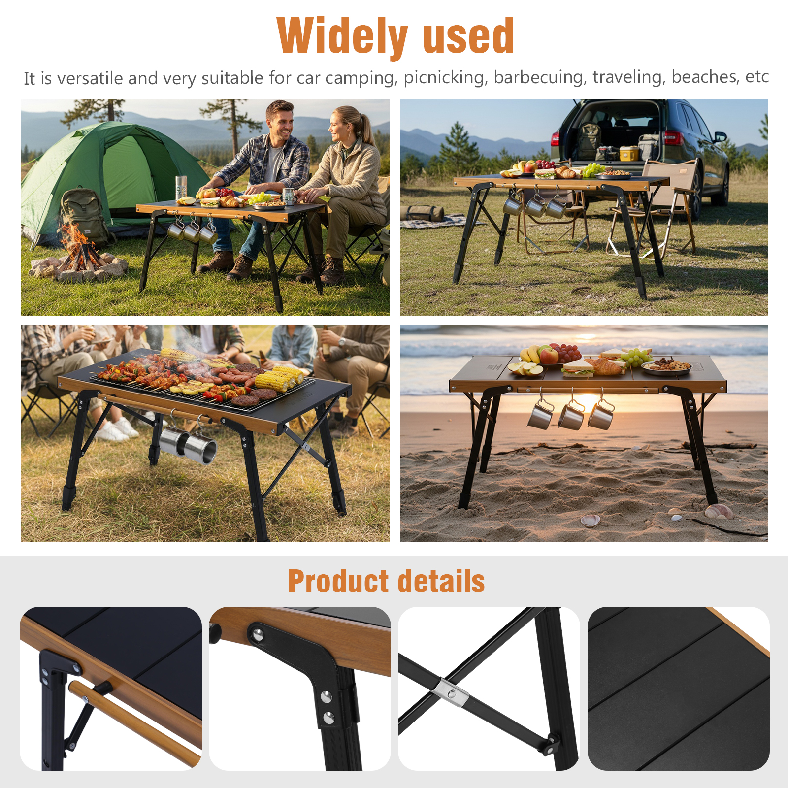 IGT Unit Combination Table wit - Outdoor Camping Cooking Table recensione e prezzo