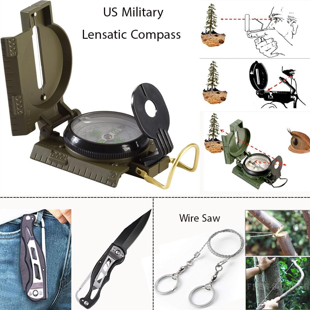 Portable Survival Kit with Mul - First Aid Kit Camping recensione e prezzo