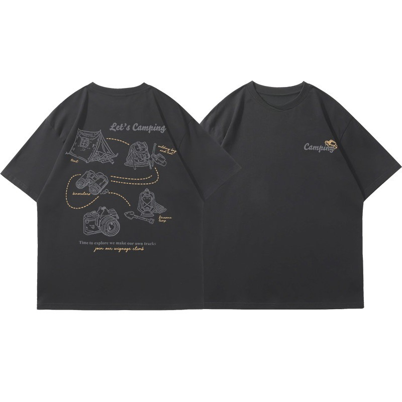 New Korea Men Short Sleeve Mou - Outdoor Camping Korea recensione e prezzo