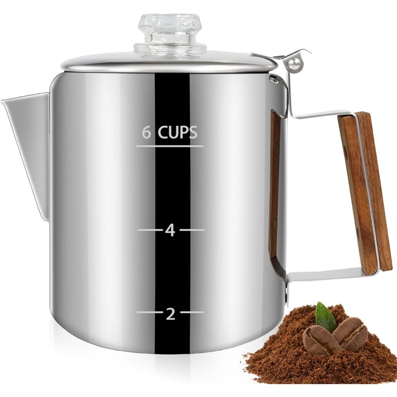 ABFU-For Home And Camping 6 Cu - Camp Percolator Coffee recensione e prezzo