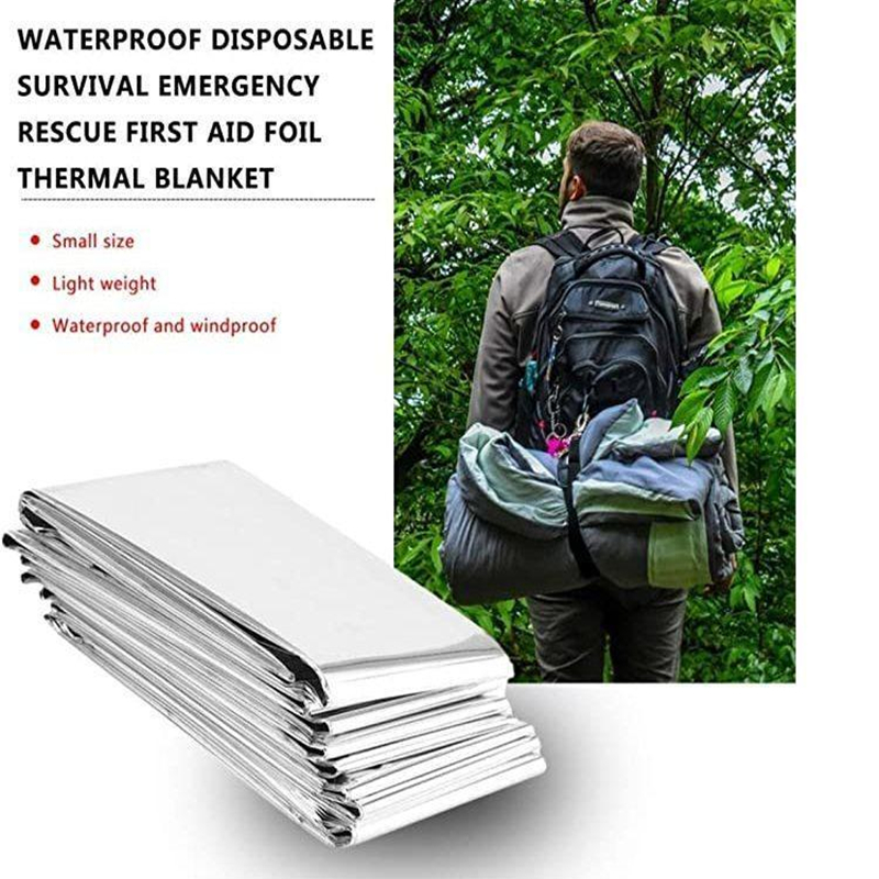 Emergent Blanket Mylar Thermal - First Aid Kit Camping recensione e prezzo