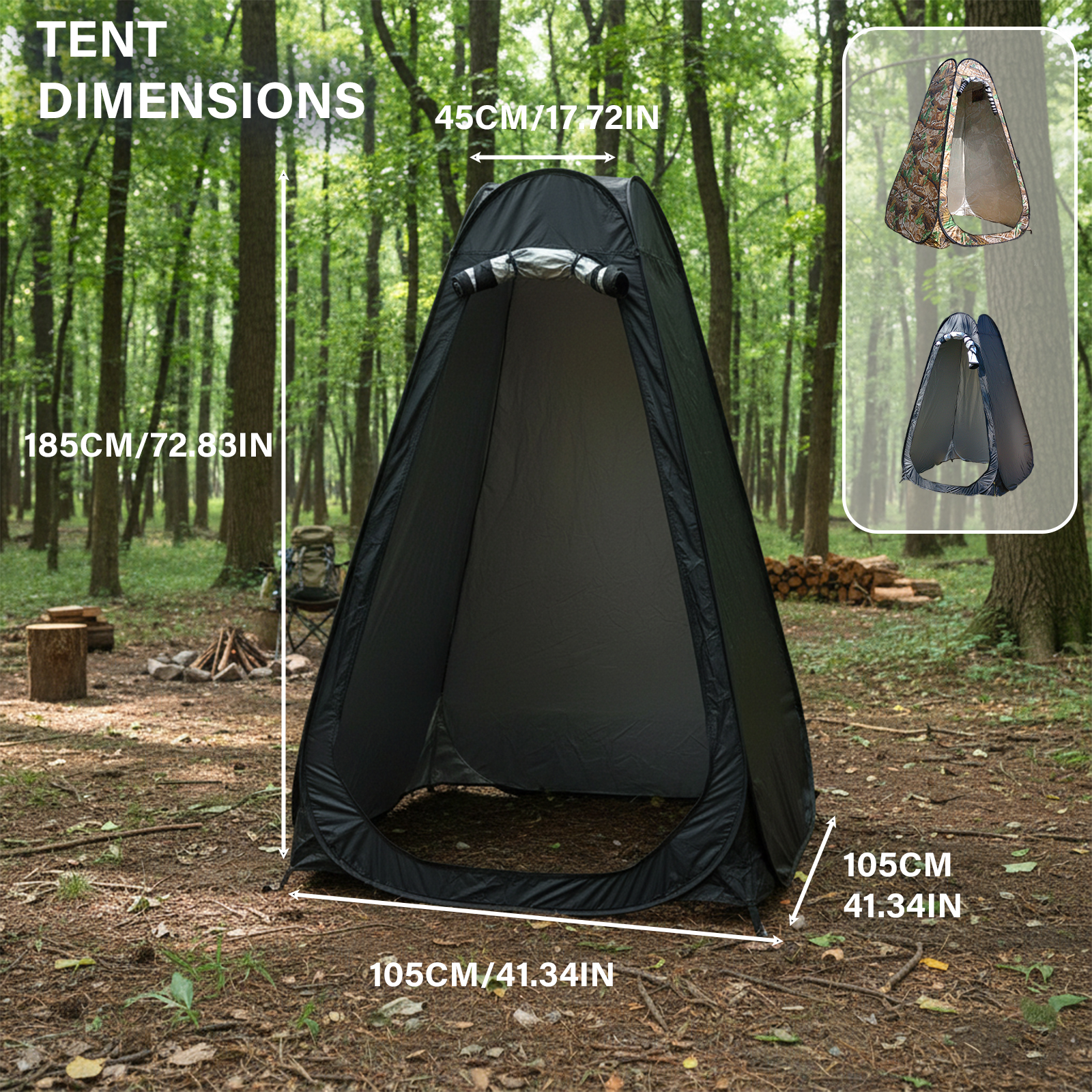 Portable Pop-Up Privacy Tent O - Outdoor Camping House recensione e prezzo