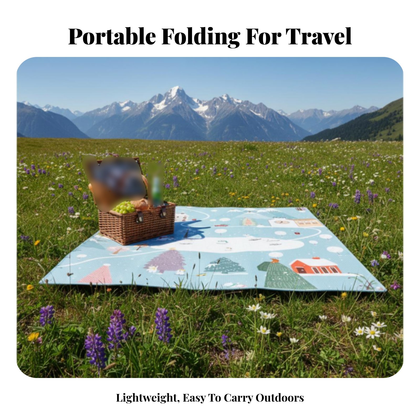 Camping Dining Mat, Foldable P - Outdoor Camping Blanket recensione e prezzo
