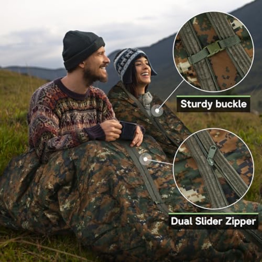 Woobie Blanket, Military Ponch - Outdoor Camping Blanket recensione e prezzo