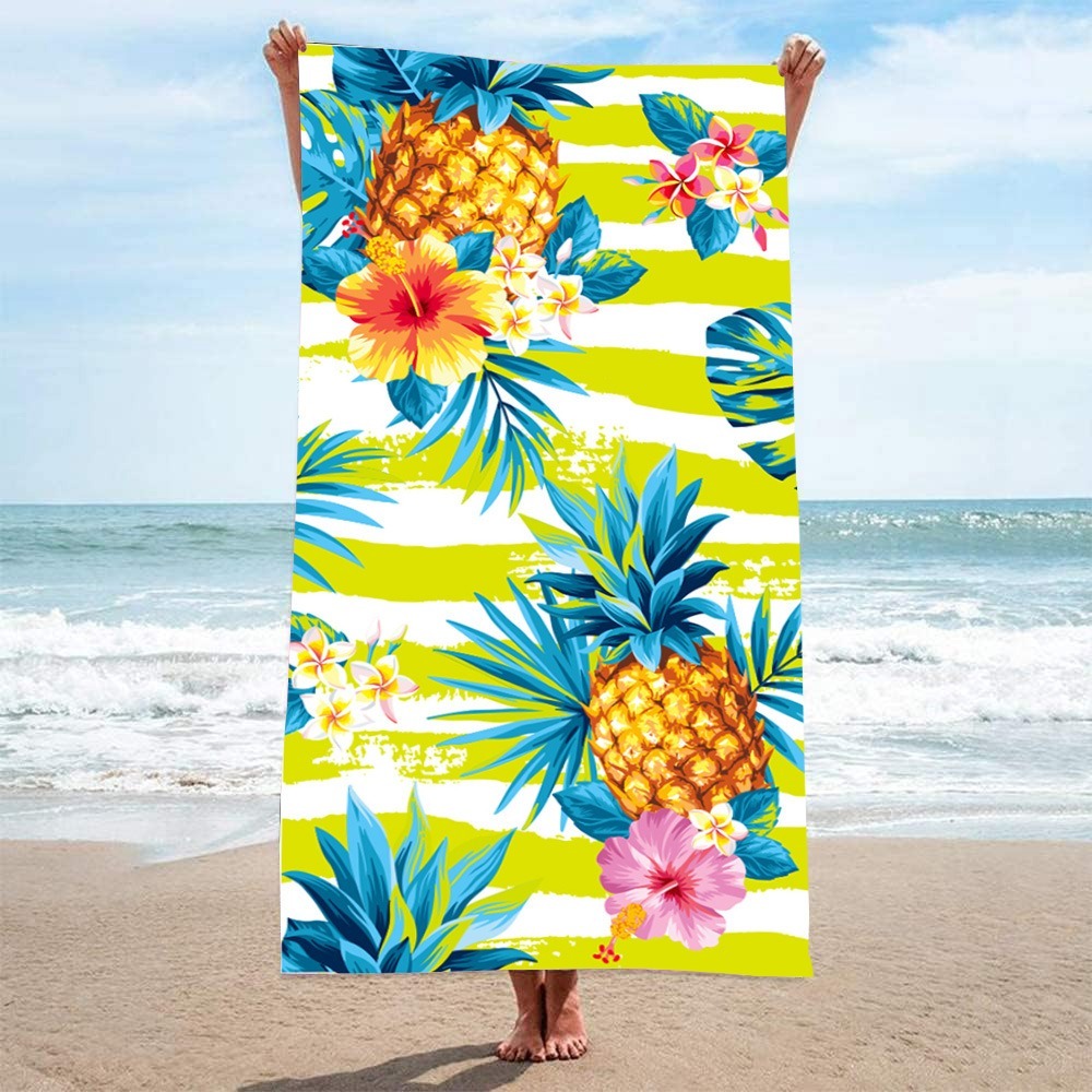 Letter Palm Tree Beach Towel 1 - Outdoor Camping Blanket recensione e prezzo