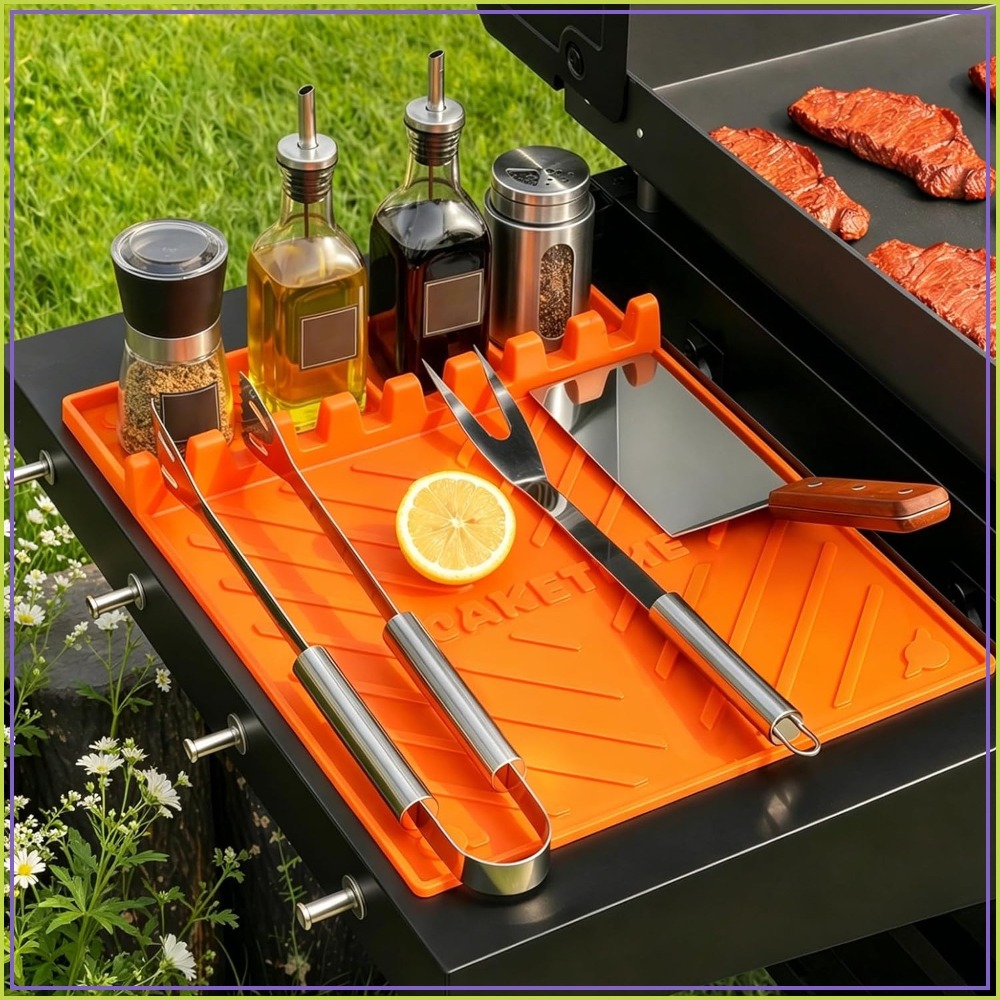 Silicone Grill Mats for Blacks - Outdoor Camping Grill recensione e prezzo
