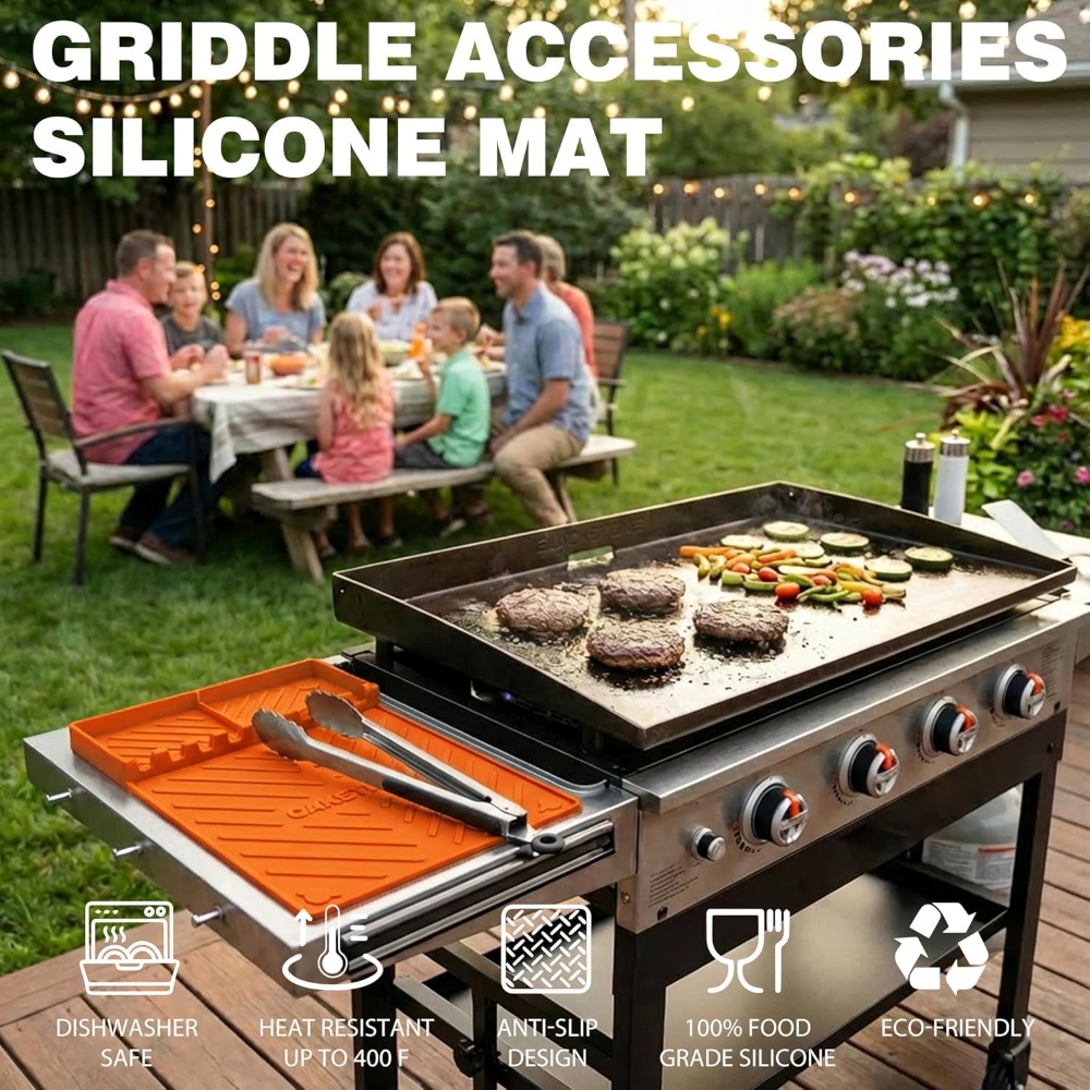 Silicone Grill Mats for Blacks - Outdoor Camping Grill recensione e prezzo