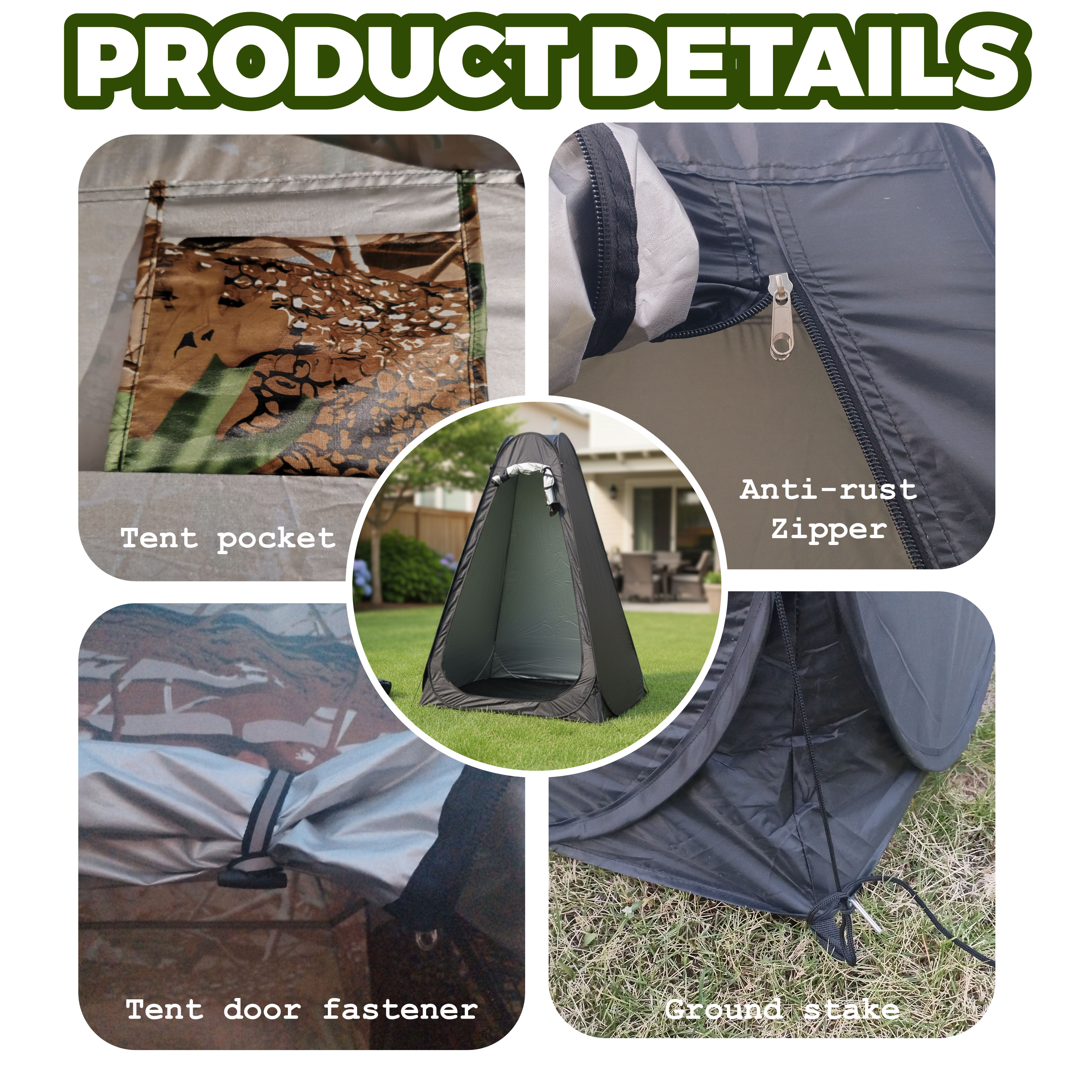 Portable Pop-Up Privacy Tent O - Outdoor Camping House recensione e prezzo