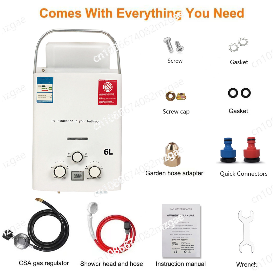 New Tankless Water Heater Outd - Outdoor Camping Hot Water Heater recensione e prezzo