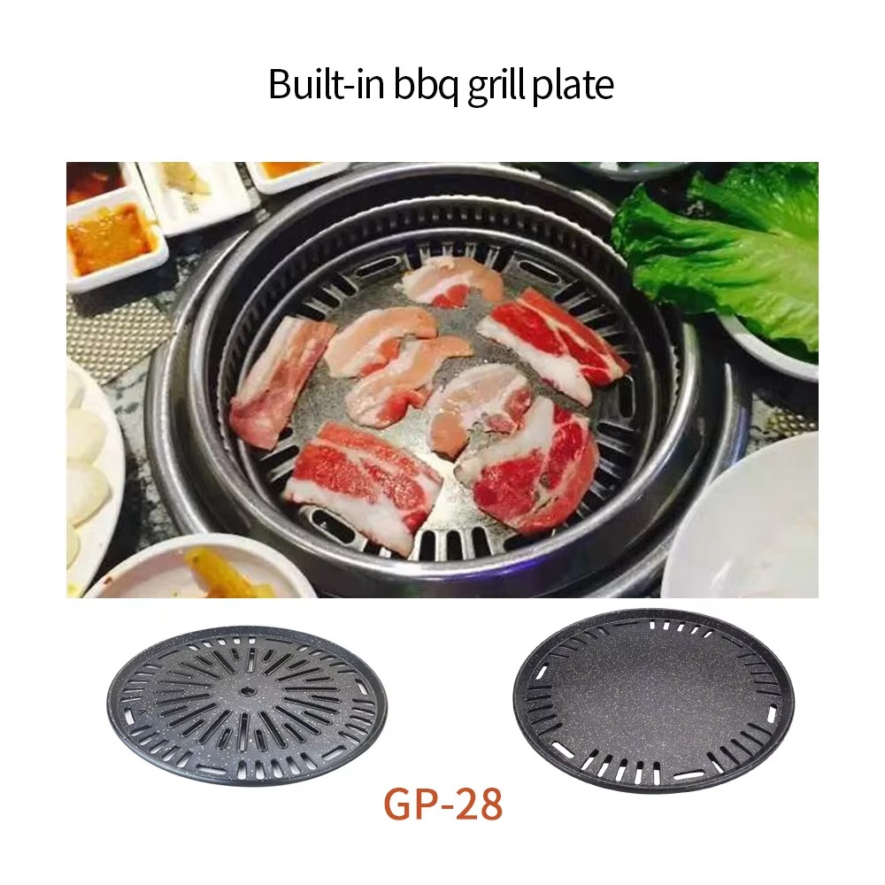 Aluminum Round Bbq Plate Non S - Outdoor Camping Korea recensione e prezzo