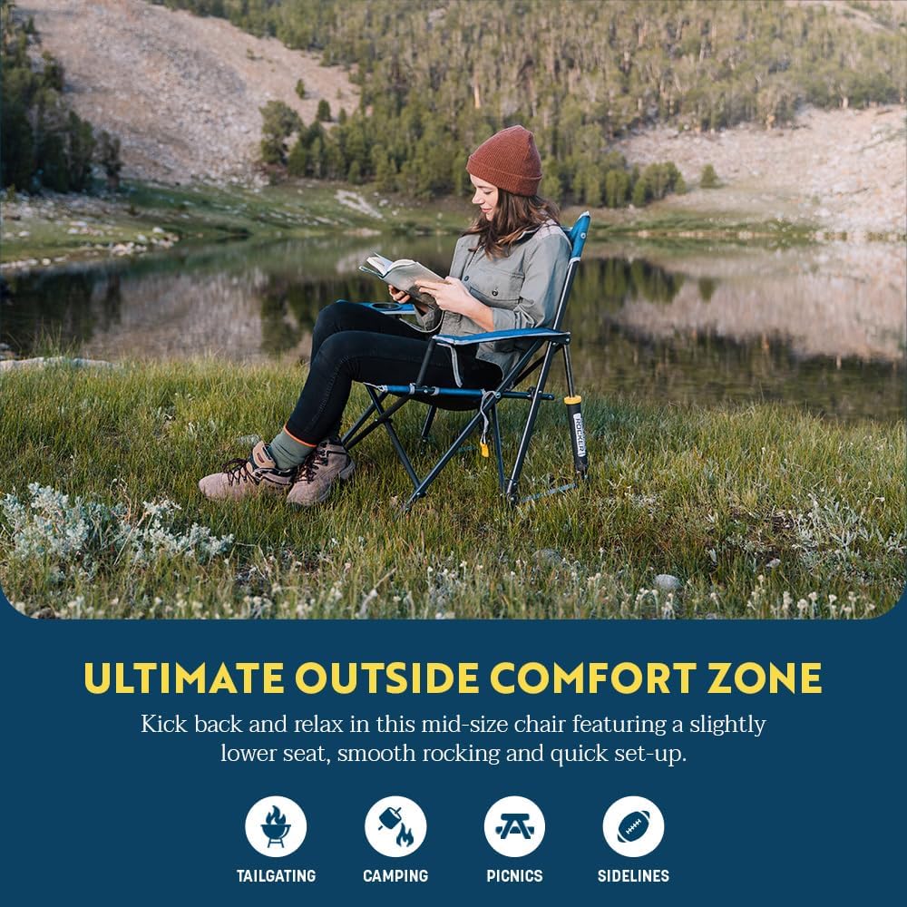 Portable Folding Rocking Chair - Outdoor Camping Rocking Chair recensione e prezzo