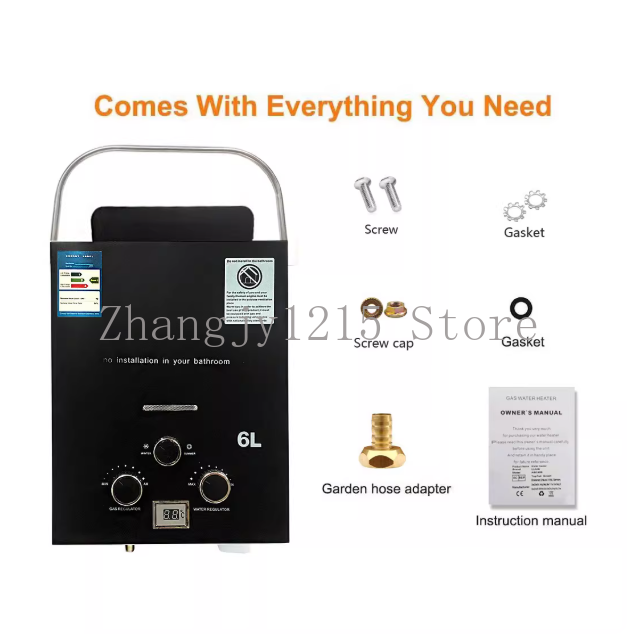 Propane LPG  Gas Tankless Wate - Outdoor Camping Hot Water Heater recensione e prezzo