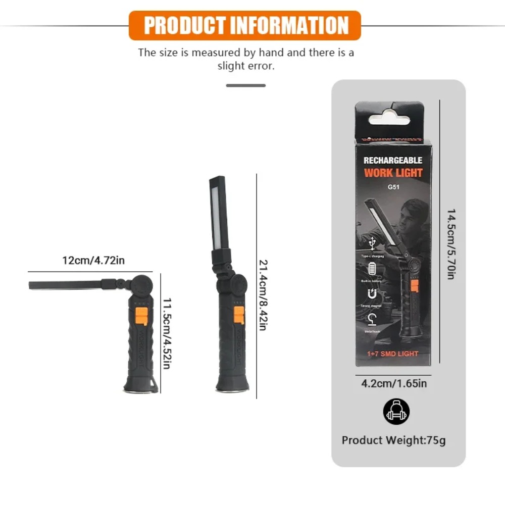 Portable COB LED Flashlight US - Camping Lantern recensione e prezzo