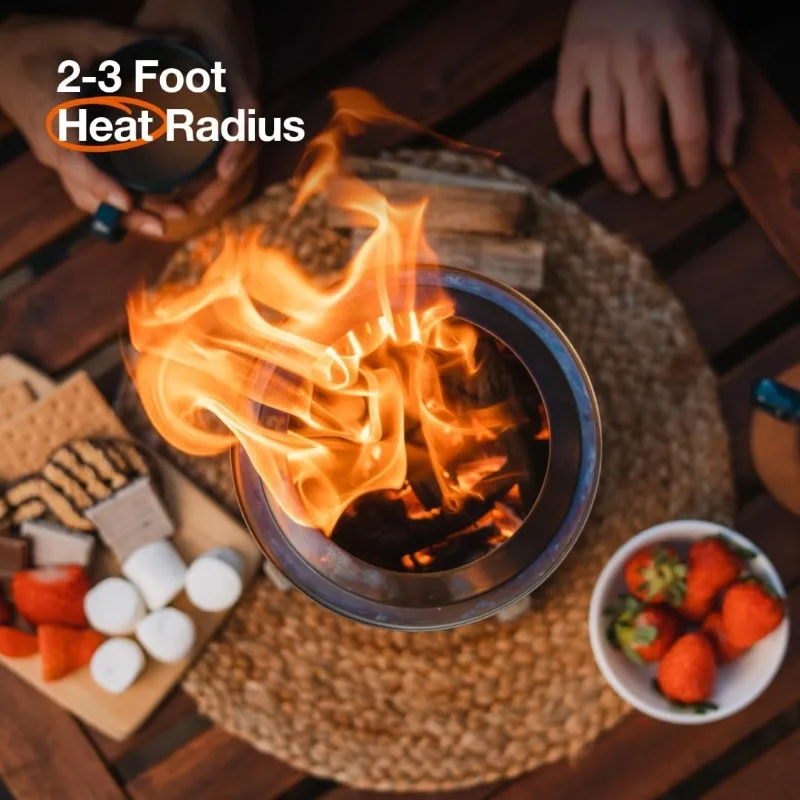 1Pcs Portable Camping Stove Ta - Outdoor Camping Fireplace recensione e prezzo