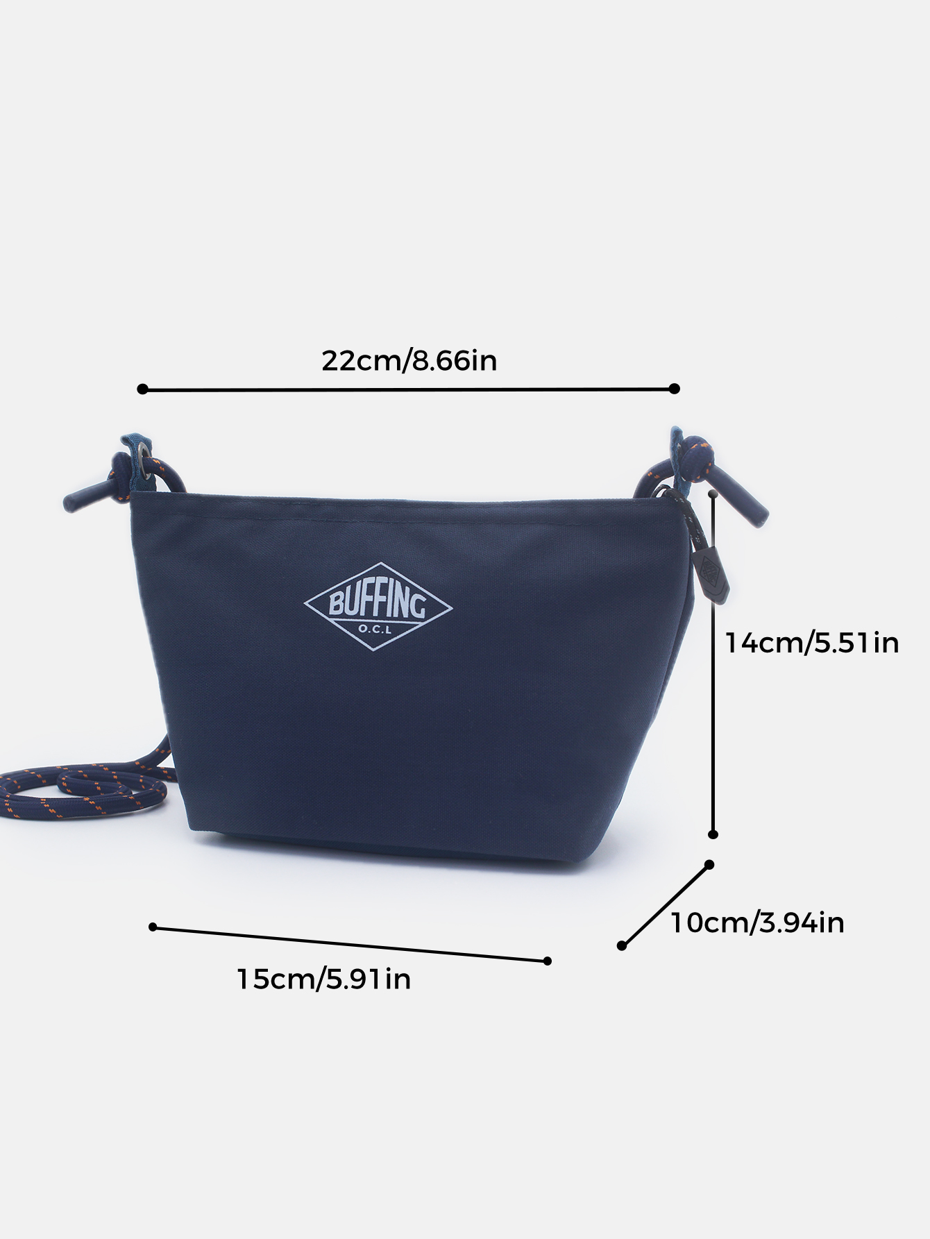 Buffing Deep Blue Crossbody Ba - Japanese Outdoor Camping Brand recensione e prezzo