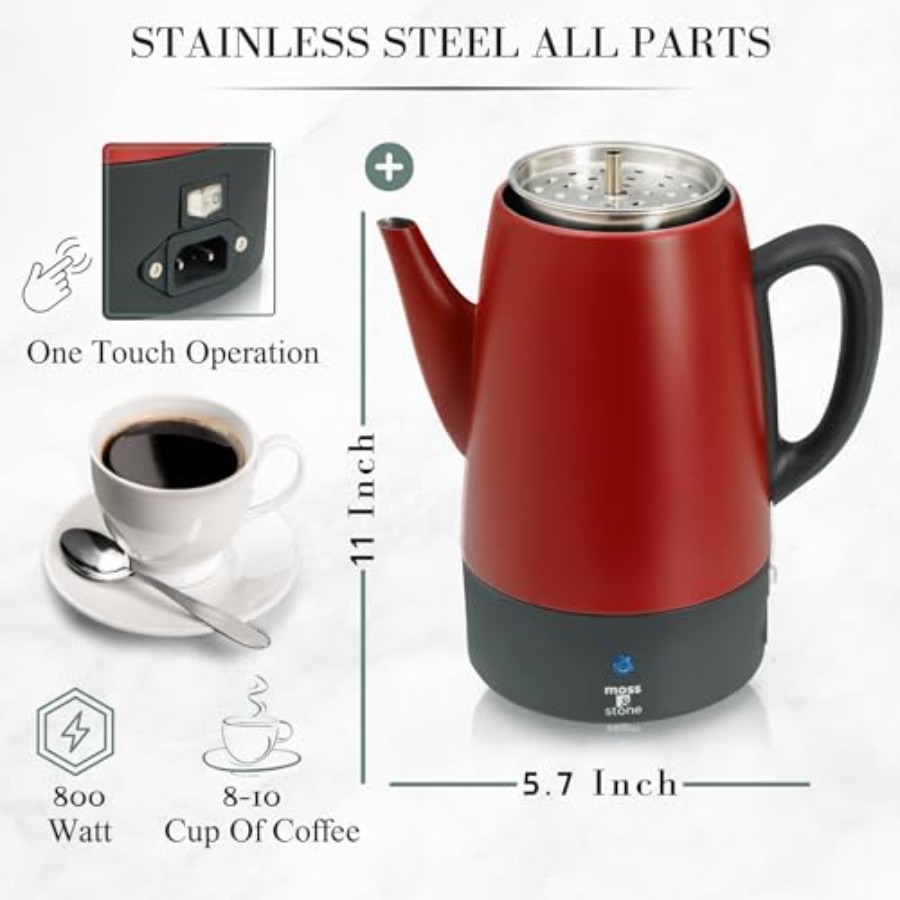 Electric Coffee Percolator for - Camp Percolator Coffee recensione e prezzo