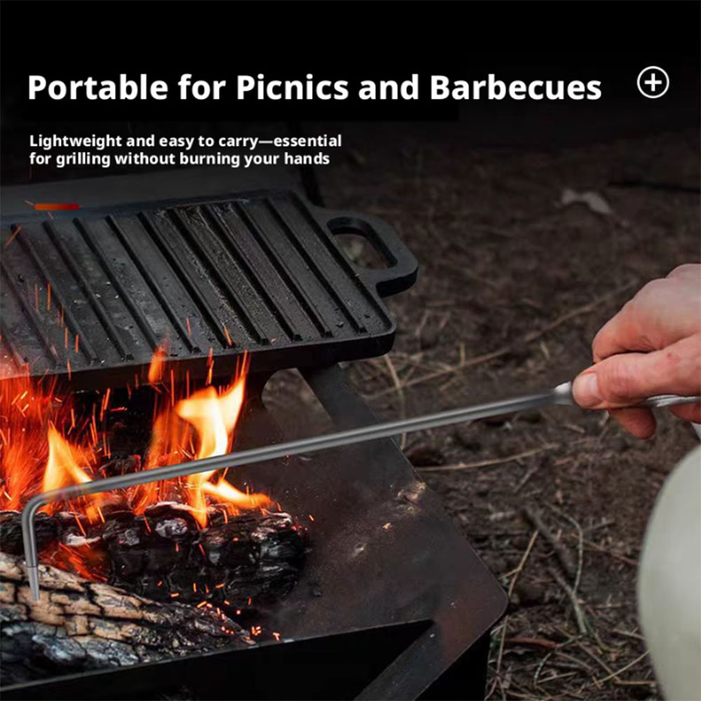 Coal Hook Fireplace Tool Poker - Outdoor Camping Fireplace recensione e prezzo