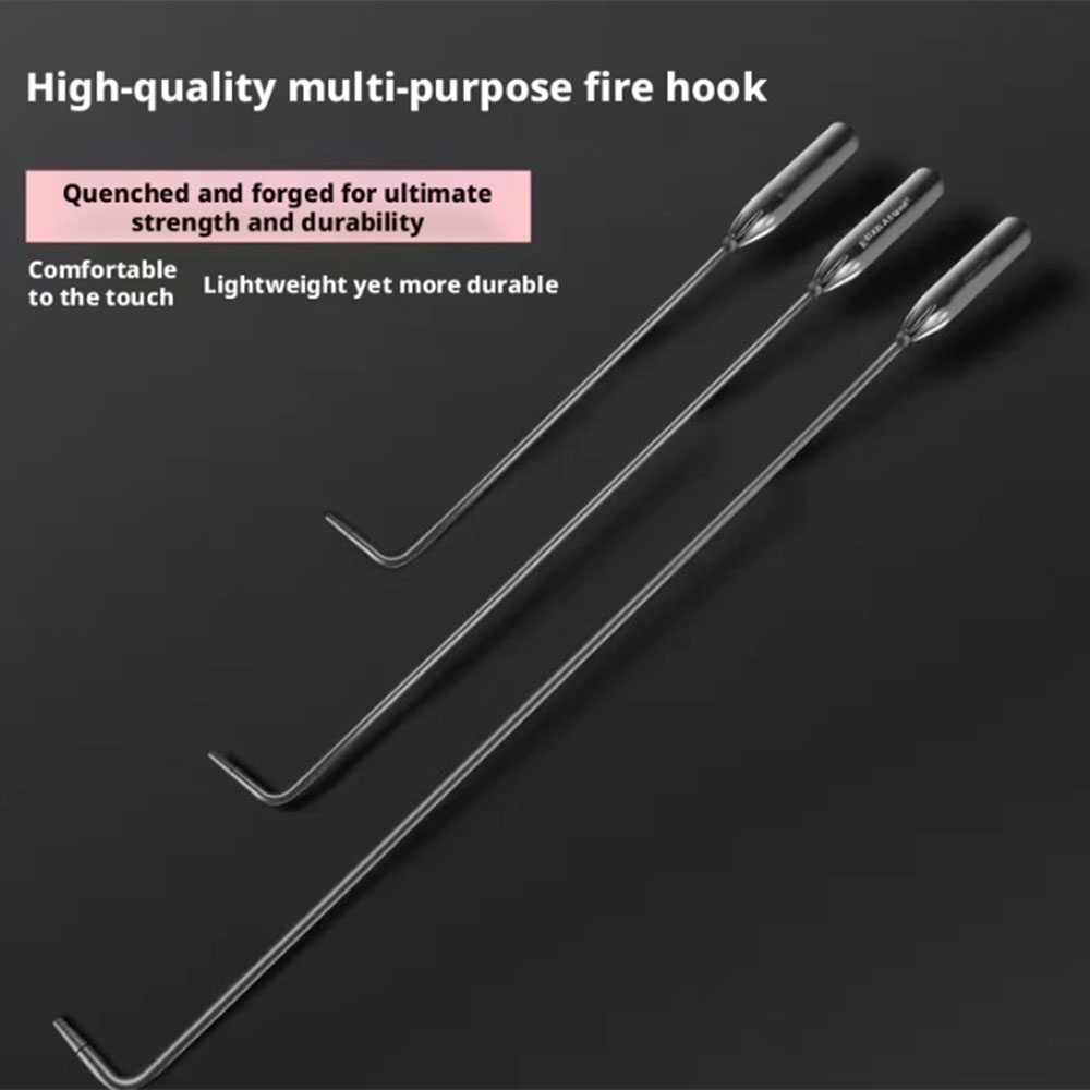 Coal Hook Fireplace Tool Poker - Outdoor Camping Fireplace recensione e prezzo