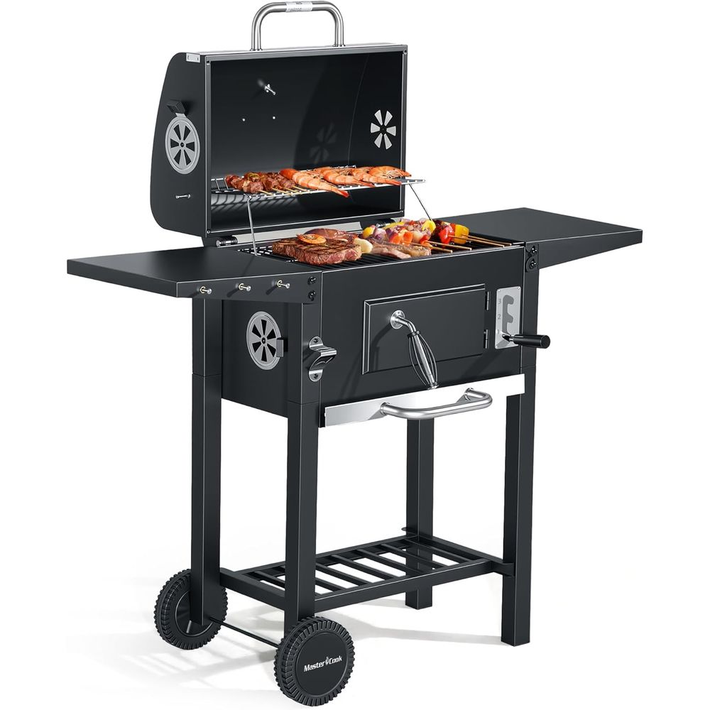 Portable Outdoor BBQ Grill wit - Outdoor Camping Cooking Table recensione e prezzo