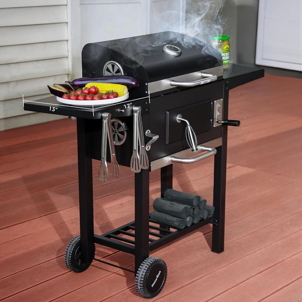 Portable Outdoor BBQ Grill wit - Outdoor Camping Cooking Table recensione e prezzo
