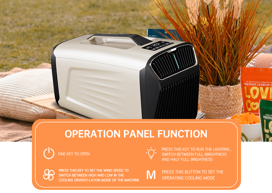 24V 220V Mini Air Conditioner  - Outdoor Camping Air Conditioner recensione e prezzo