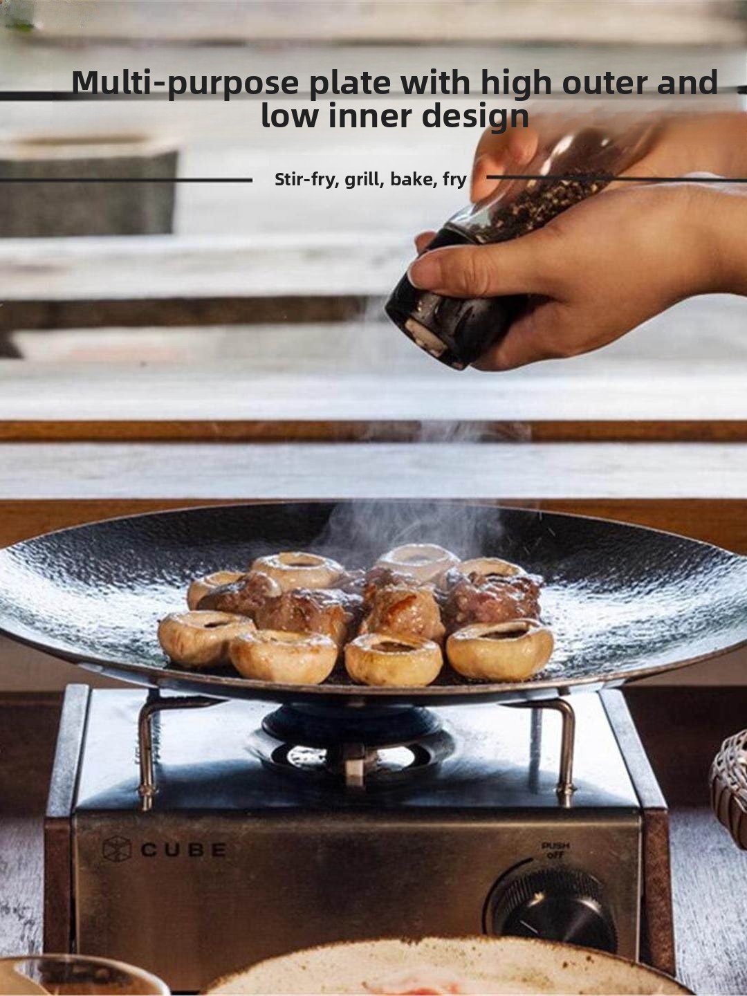 Outdoor Cast Iron Charcoal Gri - Outdoor Camping Grill recensione e prezzo