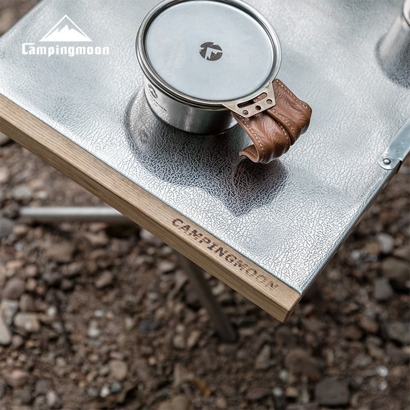 Portable large steel table, ou - Outdoor Camping Cooking Table recensione e prezzo