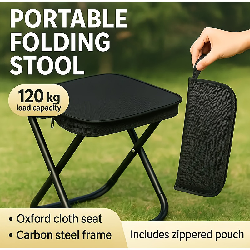  Folding Fishing Stool Portab - Outdoor Camping Bag recensione e prezzo