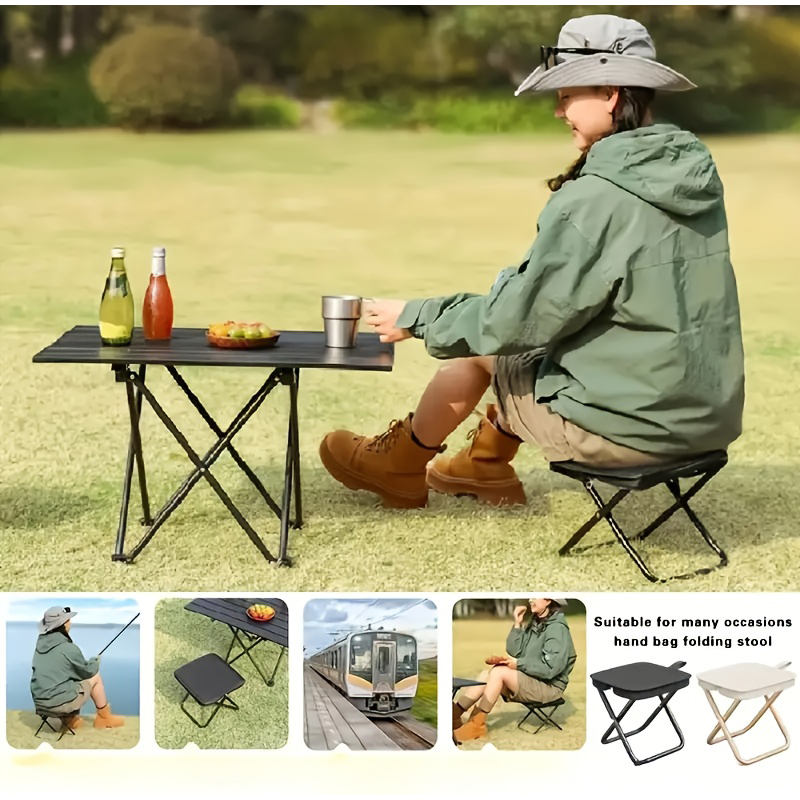  Folding Fishing Stool Portab - Outdoor Camping Bag recensione e prezzo