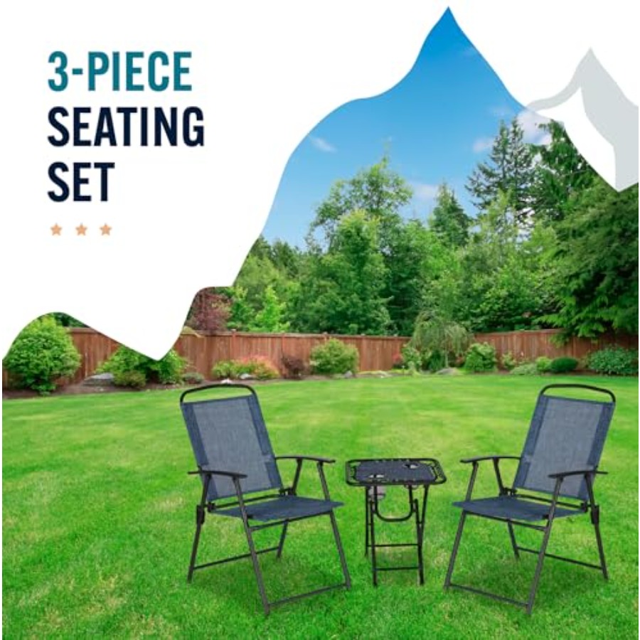Trapper's Peak 3-Piece Folding - Folding Chair recensione e prezzo