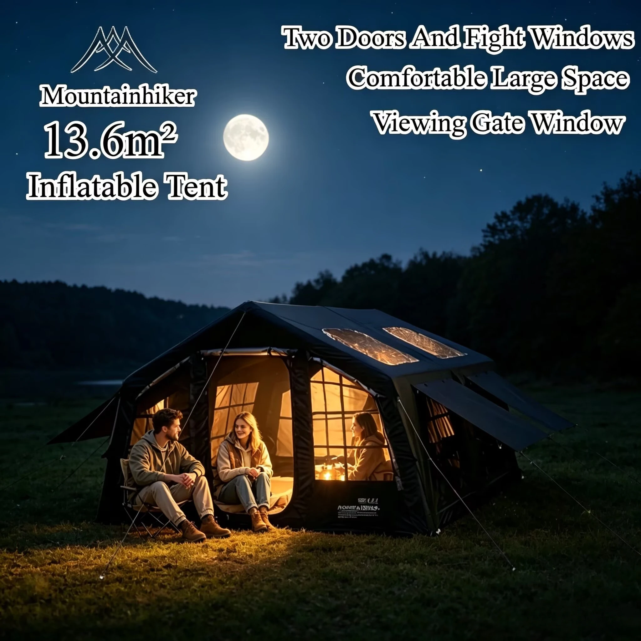 Mountainhiker Inflatable Campi - Outdoor Camping House recensione e prezzo