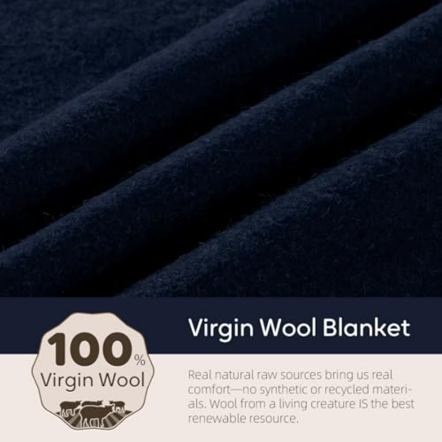 Military wool blanket, 100 woo - Outdoor Camping Blanket recensione e prezzo
