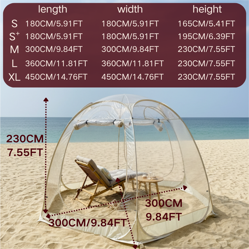Large Instant Pop-Up Bubble Te - Outdoor Camping House recensione e prezzo
