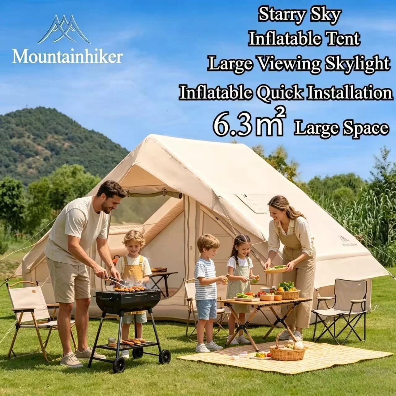 MOUNTAINHIKER 6.3㎡ Extra Large - Outdoor Camping House recensione e prezzo