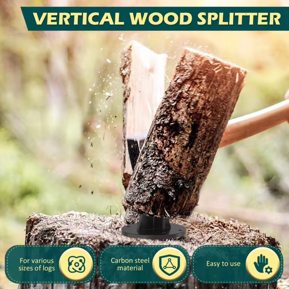 Carbon Steel Vertical Firewood - Outdoor Camping Fireplace recensione e prezzo