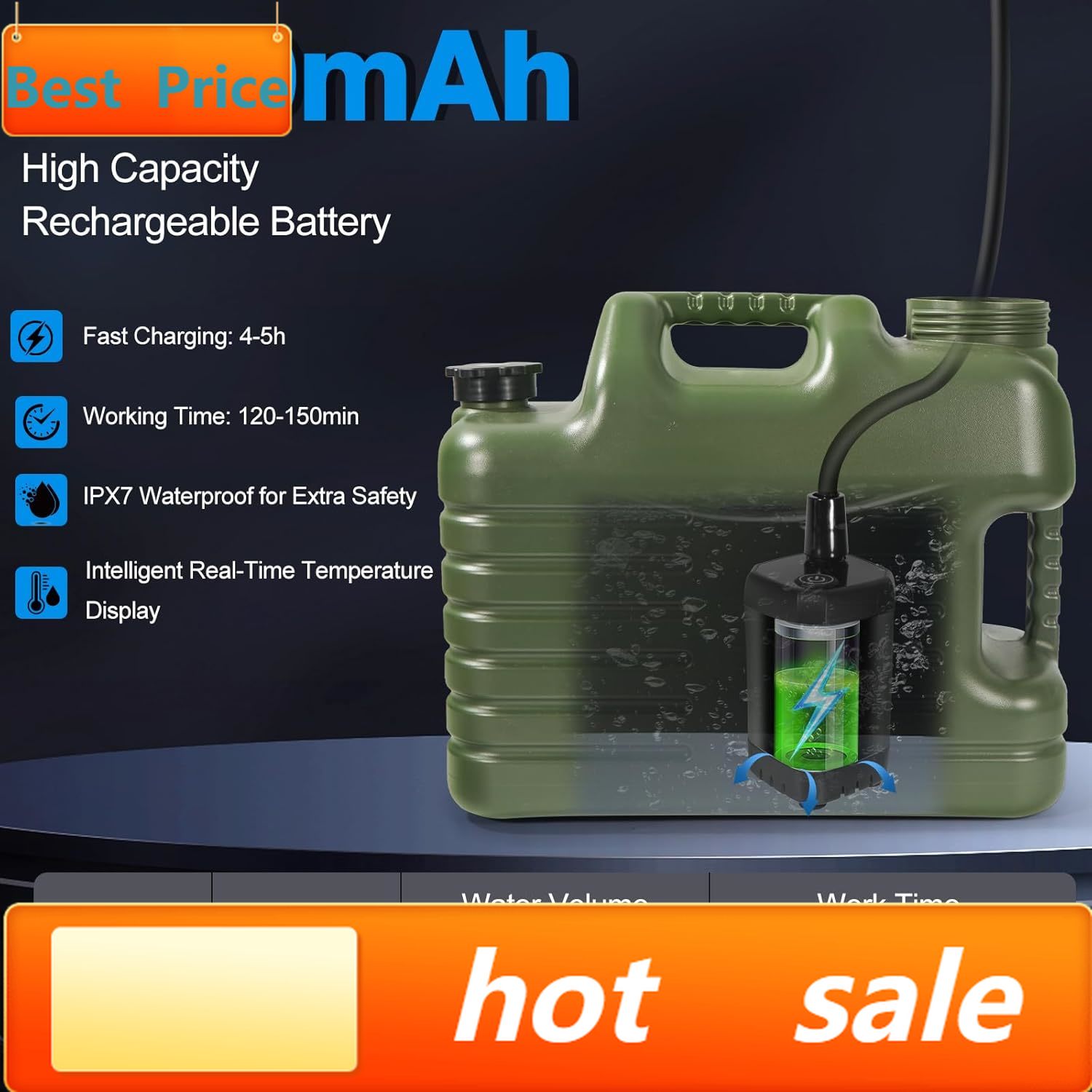 hot-sellingPortable Camping Sh - Outdoor Camping Hot Water Shower recensione e prezzo