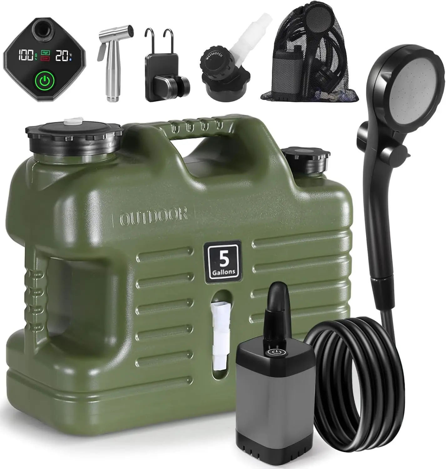 hot-sellingPortable Camping Sh - Outdoor Camping Hot Water Shower recensione e prezzo