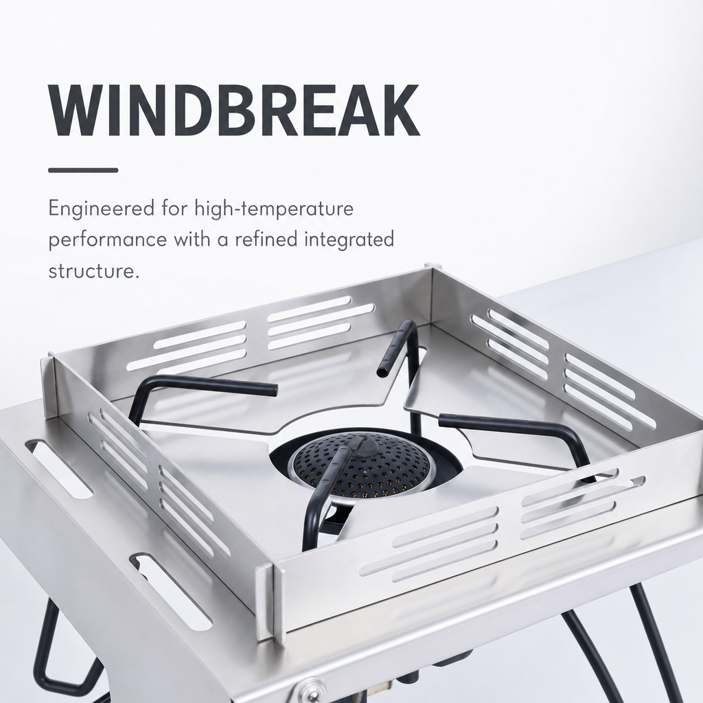 Stainless Steel Folding Campin - Outdoor Camping Cooking Table recensione e prezzo
