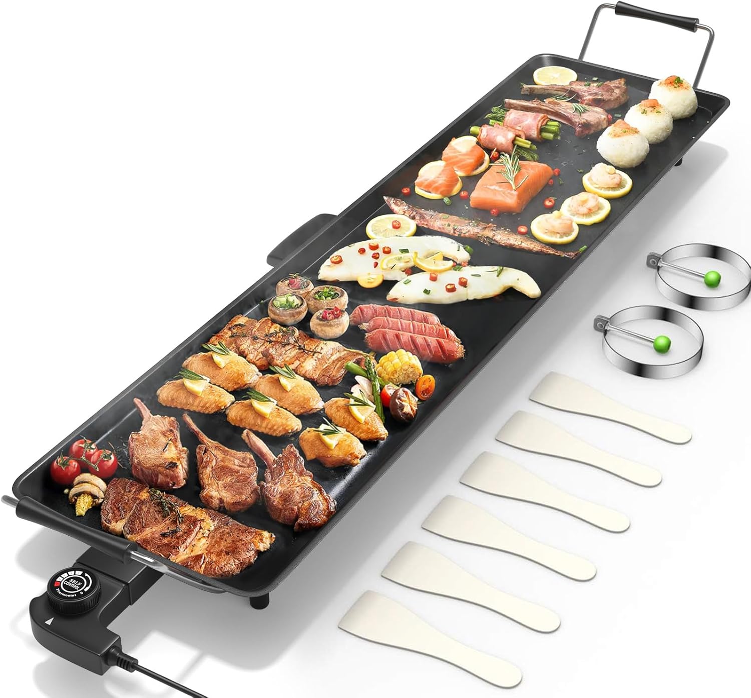 Electric Griddle 35 Inch - 200 - Outdoor Camping Cooking Table recensione e prezzo